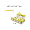 Izmir Fırça Arge Toptan Libra Kestirme Fırçası No 1 - 12 Adet 003224