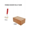 Izmir Fırça Arge Toptan Parmak Moher Rulo Takım 5 CM-100 Adet 010697