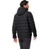 Jack Wolfskin Ather Down Hoody M Siyah Erkek Outdoor Mont 1207671_6000