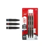 Jel Mürekkepli Kalem Seti, 0.7 mm - Siyah, Mavi, Kırmızı - 3lü