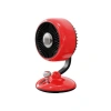 Salınımlı LED Işıklı Masaüstü Fan, 120° Dönüş ve 3 Hız Ayarı