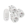 Kablosuz Priz Seti - 3lü Uzaktan Kumanda ile Kontrol