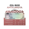 Kablosuz RGB Gaming Klavye, Tam Türkçe Tuş Takımı