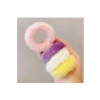 Kadınlar İçin Pastel Tonlarda 6lı Peluş Toka Seti