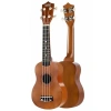 Kahverengi Soprano Ukulele Seti, Askı Çanta ve Pena ile Birlikte