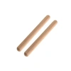 Kalın Ahşap Ritim Çubuğu - 2li Paket