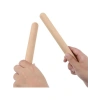 Kalın Ahşap Ritim Çubuğu - 2li Paket