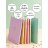 Kalın Karton Kapaklı A5 Defter Seti, 6lı Paket