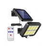Kaliteli 3.5 mt Kablolu Sensörlü Solar Sokak Lambası, 144 LED