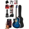 Kaliteli 40 İnç Akustik Gitar Seti - 4/4 Yetişkin