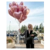Kalp Folyo Balon, 18 İnç Rose Gold Renk Seçeneği