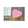 Kalp Şeklinde Post-it Notlar
