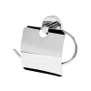 Kapaklı Metal Tuvalet Kağıtlığı, Krom Kaplama