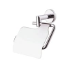 Kapaklı Tuvalet Kağıtlığı - Krom Kaplama
