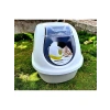 Kapalı Kedi Tuvaleti - Gri 53 CM