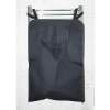 Kapı Arkası Askılı Kirli Çamaşır Sepeti, Fermuarlı Çamaşır Torbası (Siyah)