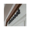 Kapı Arkası Askılık, 8 Kancalı Metal Organizer, Siyah