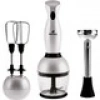 Karaca Pro-Midi Plus 3lü Blender Set Shiny Black 1000W