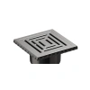 Kare Duş Kanalı, Alttan Çıkışlı, 15x15 cm