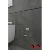 Kare Krom Yapışkanlı Açık Tuvalet Kağıtlığı