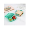 Kare Polipropilen Lunch-Stack, 1,24 L Kapasiteli Farklı Renk Seçenekleri