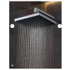 Kare Tepe ve El Duşu Seti, Krom Renk, Banyo Seti