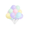 Karışık Mini Boy 5 İnç Makaron Balon, 100 Adet Parti Malzemesi