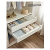 Katlanabilir İç Giyim Saklama Kutuları | 4lü Set ile Dolap Organizeri