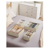Katlanabilir İç Giyim Saklama Kutuları | 4lü Set ile Dolap Organizeri