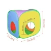 Katlanabilir Küp Model Kedi ve Köpek Oyun Tüneli