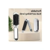 Katlanabilir Mini Aynalı Seyahat Saç Fırçası