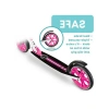 Katlanabilir Pembe Scooter - Yüksek Kaliteli Tekerlekler