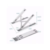 Katlanır Alüminyum Laptop Standı (14”-17.3”)
