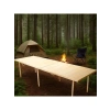 Katlanır Bahçe Masası - 75x228 cm, Ham Naturel Renk
