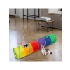Katlanır Gökkuşağı Kedi Tüneli Oyun Alanı
