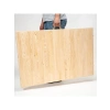 Katlanır Piknik Masası, 75x228 cm, Ham Naturel Renk