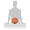 Kauçuk Basketbol Topu - 7 No, 530 Gr, Turuncu