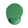 Kaymaz Alt Tabanlı Yeşil Renk Bilek Destekli Mouse Pad