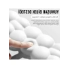 Kaymaz Tabanlı Beyaz Bilek Destek Seti, Nefes Alabilen Kumaş