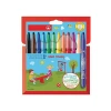 Keçe Uçlu Boya Kalemi Seti, 12 Renk