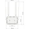 Keenetic Runner 4G N300 Wi-Fi Mesh Ebeveyn Kontrol Fiber VPN Router 4G Modem Cat.4 4x100Mbit/s KN-2212