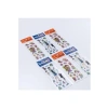 Kelebek Kız Figürleri İçeren 6 Adet Kabartmalı Sticker Seti