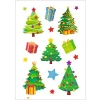Kendinden Yapışkanlı Noel Ağacı Çıkartma Seti - 30 Adet
