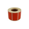 Kendinden Yapışkanlı Turuncu Renk Baskılı Rulo Etiket - 50mm x 30mm, 1000 Adet