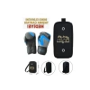 Kick Boks Eldiveni ve Taşıma Çantası Seti, Mavi Renk