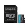 Kingston 64GB Microsdxc Canvas Go Plus Gen4 200MB-S A2 U3 V30 Card + Adp Hafıza Kartı SDCG4-64GB