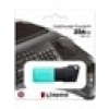 Kingston DTXM-256GB 256GB USB3.2 Gen1 DataTraveler Exodia M (Black + Teal) Flash Bellek