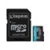 Kingston SDCG4-128GB 128GB microSDXC Canvas Go Plus Gen4 200MB-s A2 U3 V30 Card + ADP Hafıza Kartı