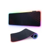 Kırmızı Altıgen Desenli Işıklı 70x30 cm Mousepad ve Klavye Altlığı