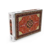 Kırmızı Antik Halı Desenli 1000 Parça Puzzle, Hobi Seti